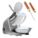 Horgelu Ice Crusher Shaver 3 Blades With Pick 286LBS/HR Snow Cone Mac.... Fixed Price $86.15.