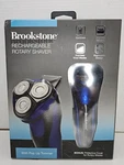 Brookstone Portable Electric Rechargeable Rotary Shaver Pop Up Trimmer New Nib. Fixed Price $29.95.