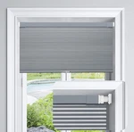 Lazblinds Cordless Cellular Shades No Tools/ Drill Blackout Honeycomb Dark Grey. Fixed Price $20.09.