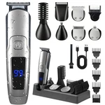 Ritarga Beard Trimmer For Men 14-IN-1 Cordless Grooming Kit, Silver. Fixed Price $104.90.