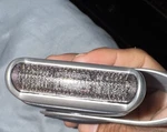 Braun Mobile Men's Electric Shaver M-90 Battery Washable With Cleaning Brush. Fixed Price $37.00.