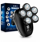 Sakioo 6IN1 Head Shaver Bald Men 6D Floating Electric Razor Wet Dry IPX7 Type-c. Fixed Price $31.99.