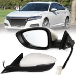 Lqito Driver Side Mirror Fits 2018-2022 8PINS-LEFT, Platinum White Pearl. Fixed Price $151.69.
