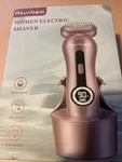 Akunbem Electric Razor Women Legs Bikini Trimmer Shaver - Pinkish New Open Box. Fixed Price $28.00.