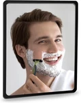 Free Shower Mirror (9 * Inch) 3M Adhesive Anti-fog 9"L X 7"W, Black. Fixed Price $16.50.