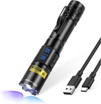 Darkbeam Uv Flashlight 365NM & 395NM Dual Light, Usb Rechargeab. Fixed Price $29.00.
