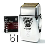 Largner Retro Electric Razors For Men With Beard Trimmer, Rechargeable Sliver. Fixed Price $30.90.