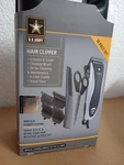 Licensed United States Army Hair Clipper - 10 Piece Set. Fixed Price $25.00.