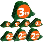 Hair Clipper Guards, Extra Long 3 Inch, 8PCS Green - With Most Wahl Full Size.... Fixed Price $39.12.