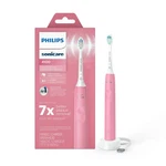 Philips Sonicare 4100 Power Toothbrush With Pressure Sensor Pink HX3681/26. Fixed Price $29.00.