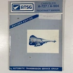 Chrysler Passenger Cars Techtran Manual A727 A904 Atsg Auto Repair. Fixed Price $25.99.