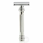 Merkur 38C Barber Pole Double Wire Chrome Safety Razor - Long Handle. Fixed Price $77.72.