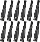 12 Pcs Electric Razor Brush, Shaver Cleaning Double-head Shaving Black. Fixed Price $6.74.