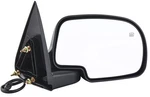 Zaposts Side Mirror 99-02 Chevy Silverado 1500 2500 Heated Power Manual Fold. Fixed Price $89.89.
