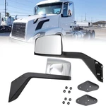 Leavan Chrome Hood Mirrors Fit For Volvo Vnl 2000-2015 Pair Asse.... Fixed Price $136.82.