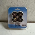 Skull Shaver Baron Blade B22152 Silver 5-HEAD Replacement Electric. Fixed Price $24.99.