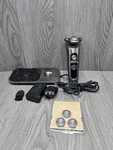 Philips Norelco S9000 Prestige Cordless Shaver Qi Charging Pad Case New Blades. Fixed Price $98.99.