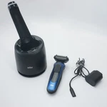 Braun S6 Senso Flex Wet/dry Foil Shaver Beard Trimmer W/ Rechargeable Base. Fixed Price $43.16.