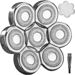 Wahfox Universa 7 Heads Replacement For Shaver, And Silver. Fixed Price $25.62.