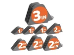 Afanso Mega Hair Cutting Protec Gray Fits Full-size Wahl Clippers 8PCS 3IN. Fixed Price $22.99.
