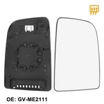 Right Passenger Heated Mirror Glass For Mercedes-benz Sprinter 2010-2018 W/ Back. Fixed Price $23.21.