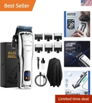 Suprent Cordless Hair Clippers For Men Professional Cutting Trimmer With.... Fixed Price $41.31.