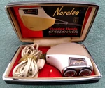 Vintage Norelco Floating Heads Speedshaver Model Sc 7870 Case Cord Manual Clean. Fixed Price $22.00.