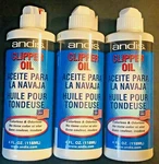 Andis Clipper Blade Oil 3 4.OZ Bottles. Fixed Price $9.88.