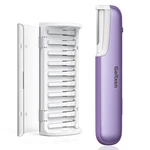 Galtxen Dermaplaning Tool For Women - Facial Exfoliation & Peach Fuzz Purple. Fixed Price $90.86.
