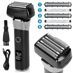 Men Electric Foil Shaver Jawline Beard Trimmer Cordless Dry & Wet Sideburn Razor. Fixed Price $44.88.