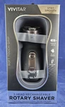 Vivitar PG-V002 3 Head Rechargeable Soft Touch Grip Rotary Shaver, Stay Smooth. Fixed Price $12.99.
