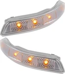 Autohaux 1 Pair Car 3 Led Front Left And Right Side Mirror Turn Clear,gray. Fixed Price $62.61.