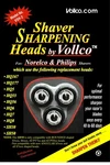 Vollco Shaver Sharpeners For Philips Norelco Heads HQ-167 HQ-177 HQ-55 HQ-6. Fixed Price $27.46.