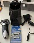 Panasonic ES8109 Triple Head Self Cleaning Shaver W/new Extra Blade. Fixed Price $32.99.