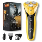 Rategist Rechargeable Electric Razor For Men: 3-IN-1 Shaver Cyber Yellow. Fixed Price $65.90.