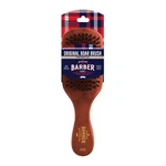 Boar Bristle Hair Brush For Waves Fades And Short Cuts - Easy Grip Red. Fixed Price $9.09.