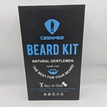Ceenwes - Beard Kit All In One Shave Set Wash Brush Balm Serum Scissors Comb. Fixed Price $14.99.