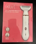 Goun 4-IN-1 Facial Hair Remover Body Shaver Wet/dry Cordless Usb-c White. Fixed Price $15.99.