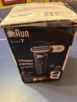 Braun Series Electric Shaver 7185CC With Smartcare Center Trimmer. Fixed Price $80.74.
