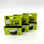 Lot Of - Philips Norelco Oneblade 360 Replacement Blades 2 Per Pack =. Fixed Price $42.75.