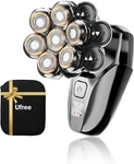 Skull Shaver Electric Palm Razor Led Cordless Rechargeable 9 Blades Wet Dry Set. Fixed Price $55.99.