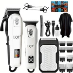 Lqt Hair Clippers For Men, Professional Barber And Trimmer Set, Mens.... Fixed Price $58.26.