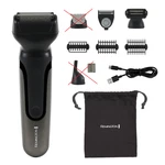 Remington One Shave & Groom Multi-tool, Electric Razor, Black, 4 Attachments. Fixed Price $20.00.