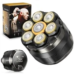 Niwuio Head Shaver For Bald Men: 7D Electric Razor -wet Black & Silver. Fixed Price $54.90.