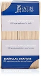Satin Smooth Hair Waxing Large Applicators, 100 Count. Fixed Price $7.99.