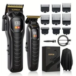 Cordless Hair Clippers Professional Trimmer Set Wireless Cutting Led Display. Fixed Price $64.56.