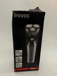 Povos PQ8701 Electric Shaver 3D Floating Rotary Triple Head Wet Dry Usb New. Fixed Price $29.99.