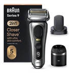 Electric Foil Shaver 9597CC 6 1 Cleaning System Wet Dry Rechargeable Razor. Fixed Price $249.99.