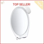 Honeybull Fogless Shower Mirror With Suction Mount & Swivel Anti-fog Acrylic. Fixed Price $32.99.