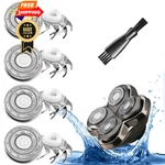 4 Pcs Shaver Replacement Blades For Skull Pitbull Silver. Fixed Price $18.98.